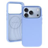 Liavec Silky dėklas su metaliniu kameros rėmeliu, skirtas iPhone 18 Pro Max/17 Pro Max, šviesiai mėlynas