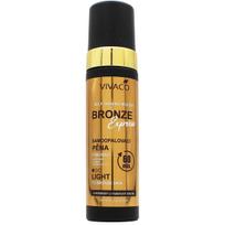 Vivaco Bronze Express Light Self Tanning Mousse savaiminio įdegio putos, 200 ml