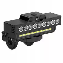 VERGIONIC L8T LED DVIračIO PRIEKINĖ LEMPUTĖ, 7 REŽIMAI, USB-C,