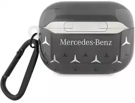 "MEAP8DPMGS Large Star Pattern Cover AirPods Pro" Black