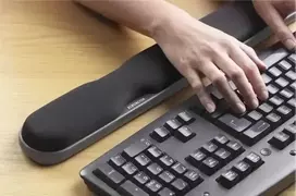 Gel Keyboard Wrist Rest Black
