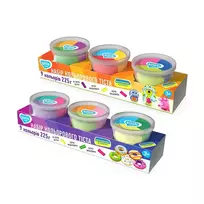 RINKINYS PLASTELINO MULTI COLORED 3VNT