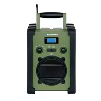 Blaupunkt PP35BT išgyvenimo nešiojamasis radijas su Bluetooth, saulės baterija, rankiniu generatoriumi, power bank funkcija ir žibintuvėliu