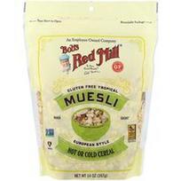 Bob's Red Mill, Tropiniai miusliai be glitimo, mangas ir kokosas, 397 g