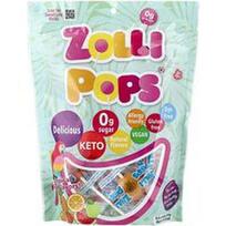 Zollipops, „Clean Teeth“ spragėsiai, tropinių vaisių skonio, apie 22–24 spragėsiai, 147 g