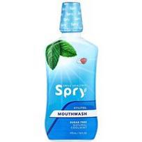 Xlear, „Spry®“, burnos skalavimo skystis, natūralios gaiviosios mėtos kvapas, 473 ml