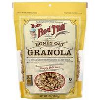 Bob's Red Mill, Granola, medaus ir avižų skonio, 340 g