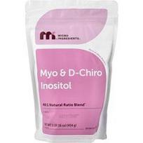 Micro Ingredients, Myo & D-Chiro inozitolio milteliai, 1 svaras (454 g)