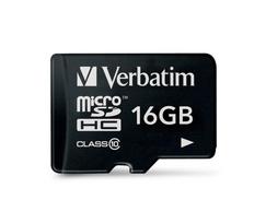 Verbatim 16GB SD Micro (SDHC) Class 10