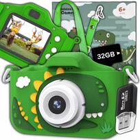 Skaitmeninis fotoaparatas vaikams ZeeTech 40 Mpx su žaidimais ir 32GB kortele