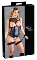 Cottelli Body S Matte Finish su nėriniais ir antrankiais