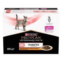 Purina Pro Plan Veterinary Diets DM St/Ox Diabetes Management šlapias pašaras katėms, sergančioms cukriniu diabetu, su vištiena, 10x85 g.