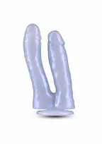 NS Novelties Double Trouble Flexible TPE, Shimmer Finish