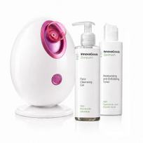 Rinkinys elektrinė veido pirtis, gelis veidui CBD Zenpure 200 ml ir veido tonikas CBD Zenfresh 150 ml InnovaGoods