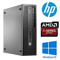 HP 705 G2 SFF A8-8650B 8GB 256GB SSD + 250GB HDD DVD W10P Renew