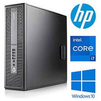 HP 600 G2 SFF I7-6700 16GB 256GB SSD + 256GB HDD R7 240 2GB DVD W10P Renew
