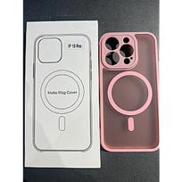 Magsafe Silikona maks priekš Apple iPhone 15 Pro PINK