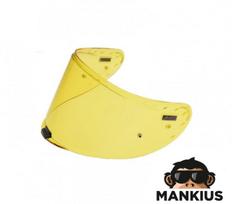 Šalmo stikliukas FF327 YELLOW