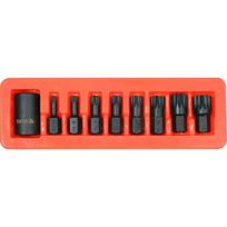 1/2" Smūginių antgalių rinkinys (SPLINE) (9vnt)