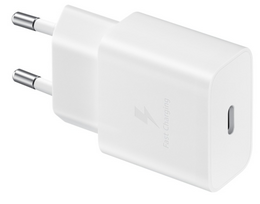 Samsung EP-T1510 15W AC Maitinimo adapteris USB-C + Kabelis USB-C, Balta | EP-T1510XWEGEU