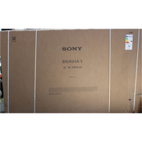 IŠPARDAVIMAS. Sony K85S35BP Bravia 3 85" (215cm) 4K Ultra HD Smart Google D-LED TV | IŠPARDAVIMAS. Sony | TV | K85S35BP Bravia 3 | 85 | Smart TV | Google TV | 4K UHD | PAŽEISTA PAKUOTĖ | K85S35PB.CEISO