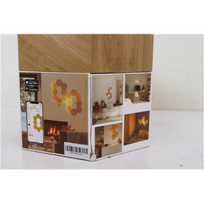 IŠPARDAVIMAS. Nanoleaf Elements Wood Look Hexagons Starter Kit (13 panels) | Cool White + Warm White | PAŽEISTA PAKUOTĖ | NL52-K-3002HB-13PKSO