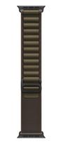 APPLE 49mm Dark Olive Alpine Loop - Medium - Black Titanium Finish | MKDX4ZM/A