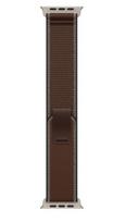 APPLE 49mm Dark Umber Trail Loop - S/M - Natural Titanium Finish | Apple | MK8J4ZM/A