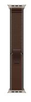 APPLE 49mm Dark Umber Trail Loop - M/L - Natural Titanium Finish | Apple | MK8K4ZM/A