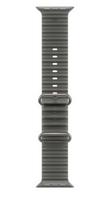 APPLE 49mm Translucent Black Ocean Band - Natural Titanium Finish | MK7P4ZM/A