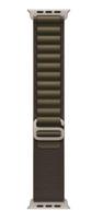 APPLE 49mm Dark Olive Alpine Loop - Large - Natural Titanium Finish | Apple | MK7C4ZM/A