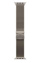 APPLE 49mm Natural Titanium Milanese Loop - Small | Apple | MK0A4ZM/A