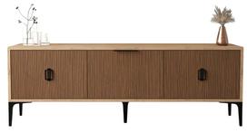 Televizoriaus spintelė Kalune Design Neva 3503, sapphire oak sp., 35 cm x 150 cm x 49.5 cm