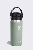 „Hydro Flask“ termo puodelis, 16 oz, su „Wide Flex Sip Lid“ dangteliu (473 ml) – agavos spalvos