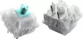 „Glorious Lynx Silent Switches“, mechaniniai, 5 kontaktų, linijiniai, „MX-Stem“, 40 g – sutepti, 36 vnt.
