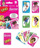 „Mattel“ kortų žaidimas „UNO“ su „Barbie“ JHB17/8