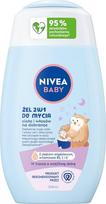 Vaikiška dušo želė ir šampūnas Nivea Baby 2in1, 200 ml