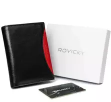 Vyriška odinė piniginė Rovicky RV36