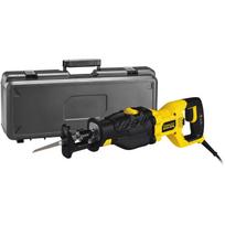 Stanley stūmoklinis pjūklas FME365K-QS, 1050W, 0-3500 sūp./min., 28mm eiga, 275mm mediena, 117mm nerūdijantis plienas, 150mm PVC