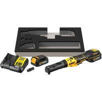 Dewalt Elektrinis tiesusis šlifuoklis DCF510E2G-QW, 18V, 1700mAh, 3000rpm, 102Nm, 6mm, Li-ion, 2 baterijos, bešepetėlio variklis