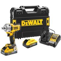 Dewalt smūginis veržliaraktis DCF891H2T-QW, 18V, 5000mAh, 812Nm, 2000rpm, 3250ipm, 2 akumuliatoriai, bešepetėlis variklis