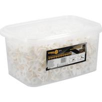 Vorel Plytelių išlyginimo sistema 04713, 900 vnt, 10 l, 45x25x1 mm, PE, keraminėms plytelėms, porcelianiniam keramzitui
