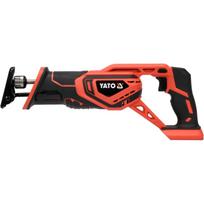 Yato akumuliatorinis slenkstinis pjūklas YT-828151, 18V, 3000 min⁻¹, 22mm, 80mm medienai, 10mm plienui, Li-ion