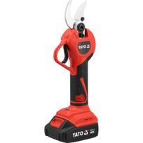 Yato šakų žirklės YT-828380, 18V, 30mm, 2000mAh, Li-Ion, 36Wh, 1h, 5.5mm, SK5, be šepetėlių, LCD, įkrovimo indikatorius