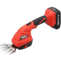 Yato žolės ir krūmų žirklės YT-828335, 18V, 2Ah, 100W, 15000 aps./min, 1200 aps./min, 200mm, 100mm, 92mm, 180mm, be šepetėlių