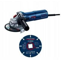 Bosch kampinis šlifuoklis GWS 9-125 S 0615990N3G, 900 W, 125 mm, 11000 aps./min, 22 mm, elektrinis, švelnus paleidimas
