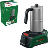 Bosch kavos aparatas EasyMoka 18V-2 Inox 06039E4100, 18 V, 90 ml, nerūdijantis plienas, be akumuliatoriaus ir įkroviklio