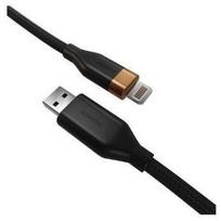 Duracell DRU5022A laidas, Lightning į USB A, 2m, juoda, tiesūs, vyriški jungtys