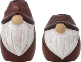 Bloomingville Žvakidės Lyda 11 cm, raudonos, 2 vnt.