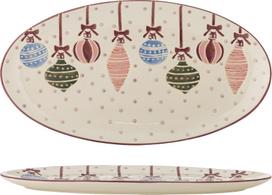 Bloomingville Serviravimo lėkštė Ornamentia 32 cm, įvairiaspalvė